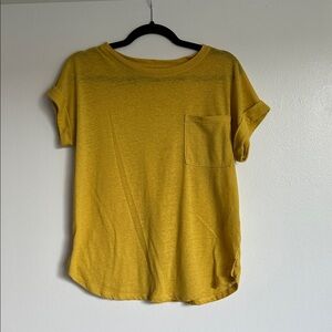 A New Day Mustard Short Sleeve Tee